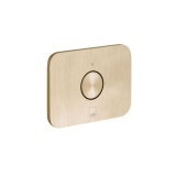 Cutout image of Vado Zone Brushed Gold Horizontal Additional Outlet